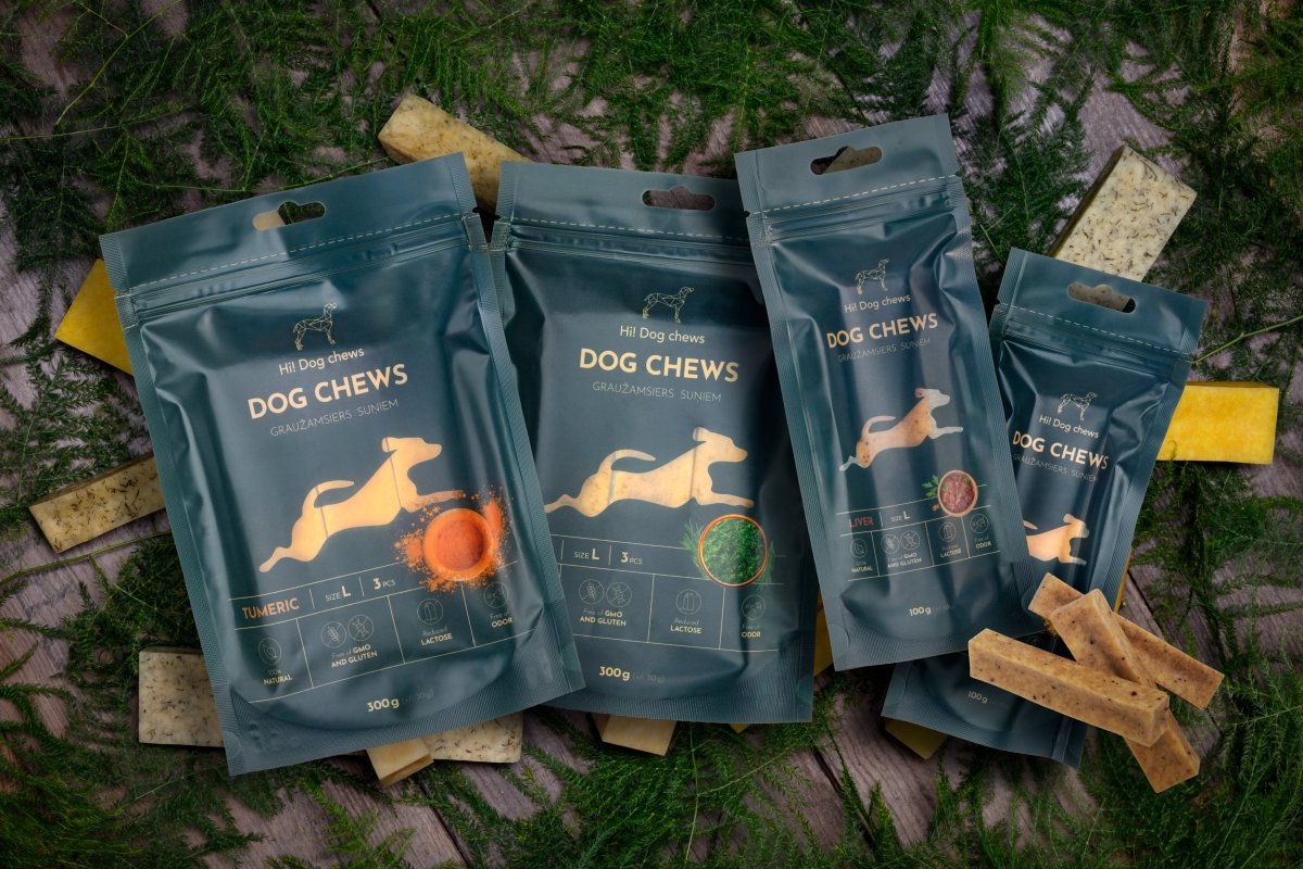 Hi Dog Chew poslastica od kravljeg mlijeka 3/1 - Haynpet